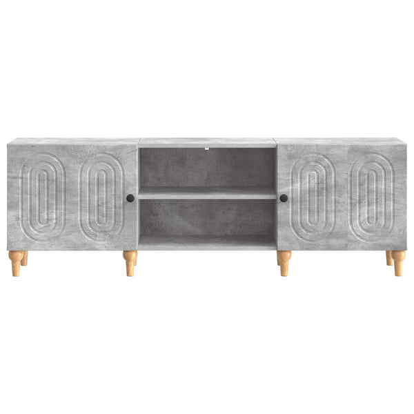 TV-kaappi 150 x 31 x 50 cm Betoninharmaa Tekninen puu