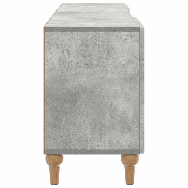TV-kaappi 150 x 31 x 50 cm Betoninharmaa Tekninen puu