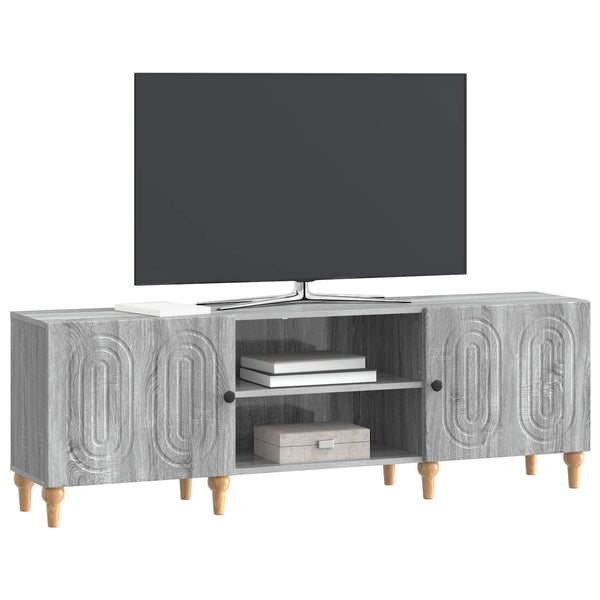 TV-kaappi 150 x 31 x 50 cm Harmaa sonoma Tekninen puu