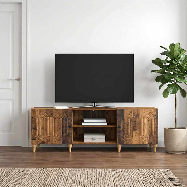 TV-kaappi 150 x 31 x 50 cm Vanha puu Tekninen puu