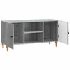 TV-kaappi 102 x 34,5 x 50 cm Harmaa sonoma Tekninen puu
