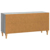 TV-kaappi 102 x 34,5 x 50 cm Harmaa sonoma Tekninen puu