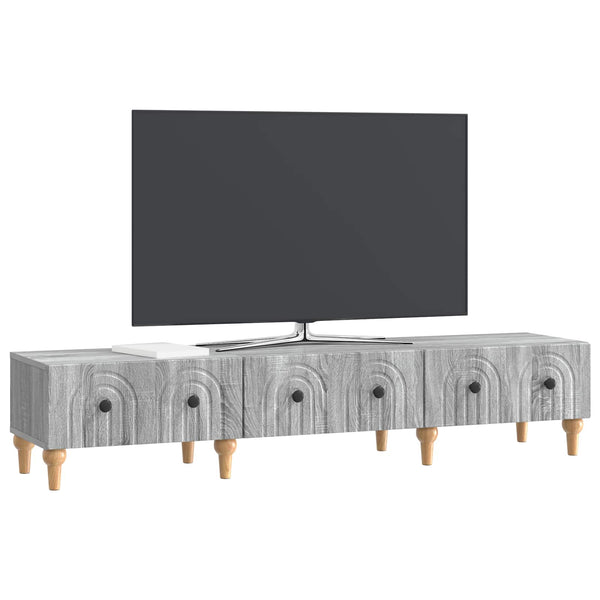 TV-kaappi Harmaa sonoma 147 x 34,5 x 30 cm Tekninen puu