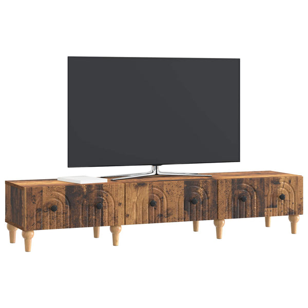TV-kaappi Vanha puu 147 x 34,5 x 30 cm Tekninen puu