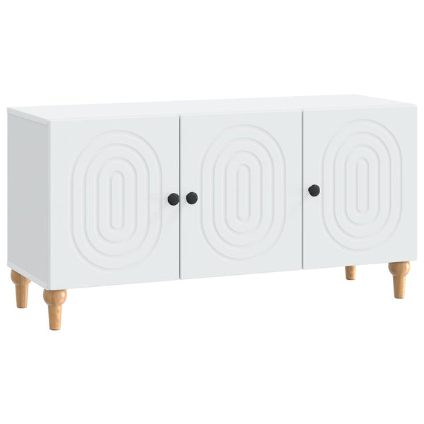 TV-kaappi valkoinen 99 x 34,5 x 50 cm Tekninen puu