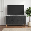 TV-kaappi 99 x 34,5 x 50 cm Musta Tekninen puu