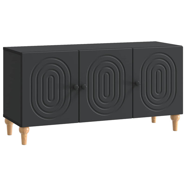 TV-kaappi 99 x 34,5 x 50 cm Musta Tekninen puu