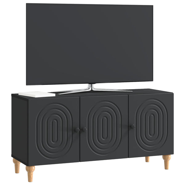 TV-kaappi 99 x 34,5 x 50 cm Musta Tekninen puu
