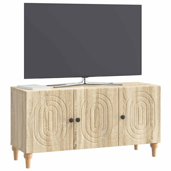 TV-kaappi 99 x 34,5 x 50 cm Sonoma-tammi Tekninen puu