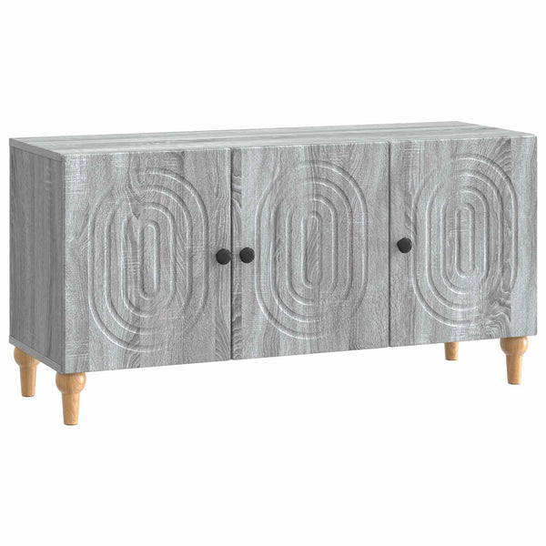 TV-kaappi 99 x 34,5 x 50 cm Harmaa sonoma Tekninen puu