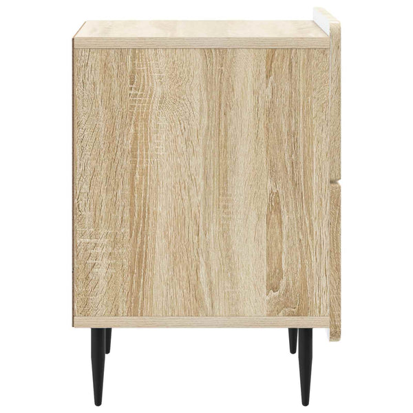 Yöpöytäkaappi Sonoma-tammi 43 x 34,5 x 49,5 cm Tekninen puu