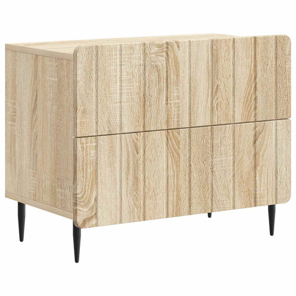 Yöpöytäkaappi Sonoma-tammi 62 x 34,5 x 49,5 cm Tekninen puu