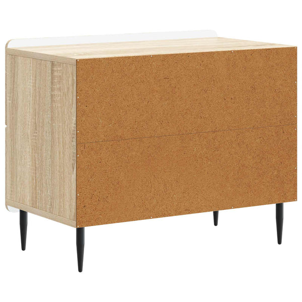 Yöpöytäkaappi Sonoma-tammi 62 x 34,5 x 49,5 cm Tekninen puu