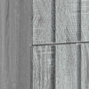 Yöpöytäkaappi Harmaa sonoma 62 x 34,5 x 49,5 cm Tekninen puu