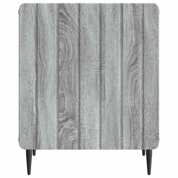 Yöpöytäkaappi Harmaa sonoma 43 x 34,5 x 52 cm Tekninen puu