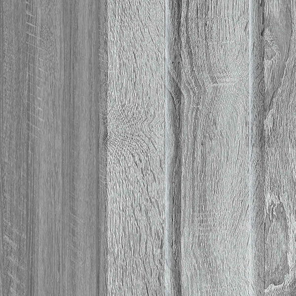 Yöpöytäkaappi 2 kpl Harmaa sonoma 43 x 34,5 x 52 cm