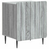 Yöpöytäkaappi 2 kpl Harmaa sonoma 43 x 34,5 x 52 cm
