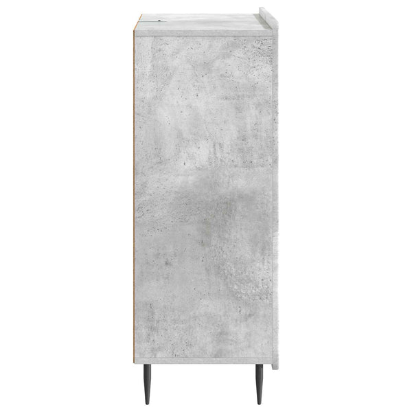 Sivupöytä Betoninharmaa 66 x 34,5 x 91,5 cm Tekninen puu