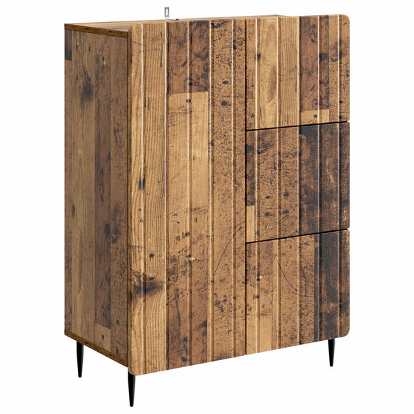 Sivupöytä Vanha puu 66 x 34,5 x 91,5 cm Tekninen puu