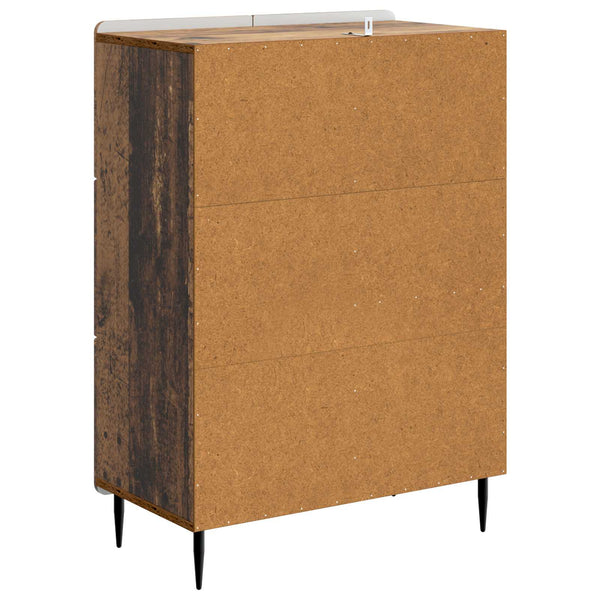 Sivupöytä Vanha puu 66 x 34,5 x 91,5 cm Tekninen puu