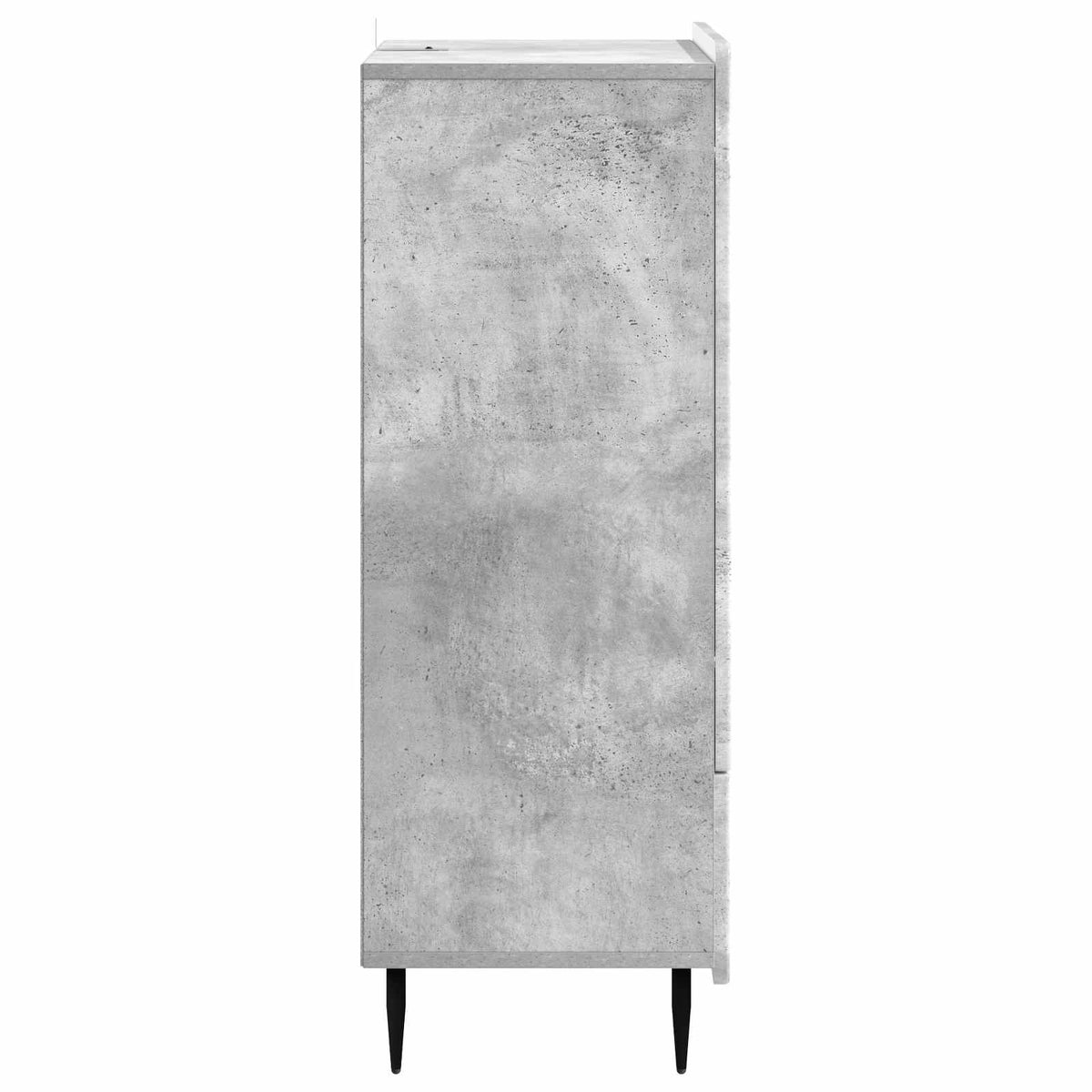 Sivupöytä Betoninharmaa 66 x 34,5 x 97 cm Tekninen puu