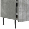 TV-kaappi Betoninharmaa 102 x 34,5 x 50 cm Tekninen puu