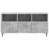 TV-kaappi Betoninharmaa 102 x 34,5 x 50 cm Tekninen puu