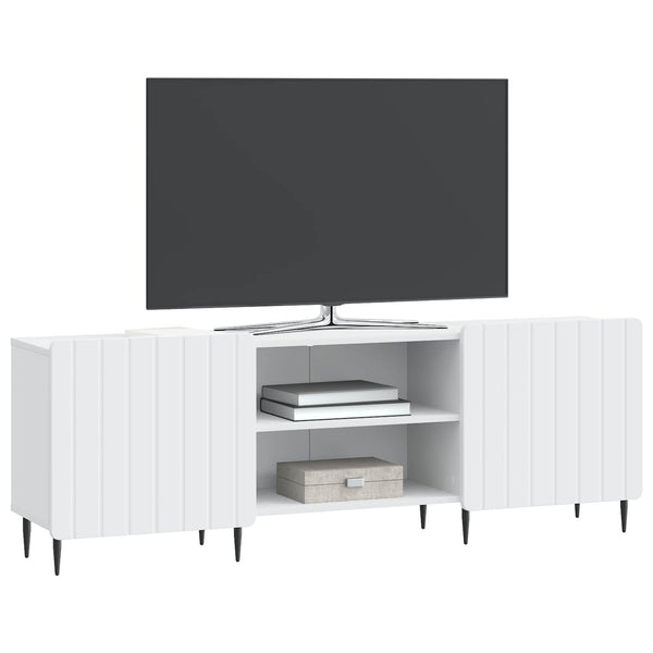 TV-kaappi valkoinen 150 x 31 x 52 cm Tekninen puu