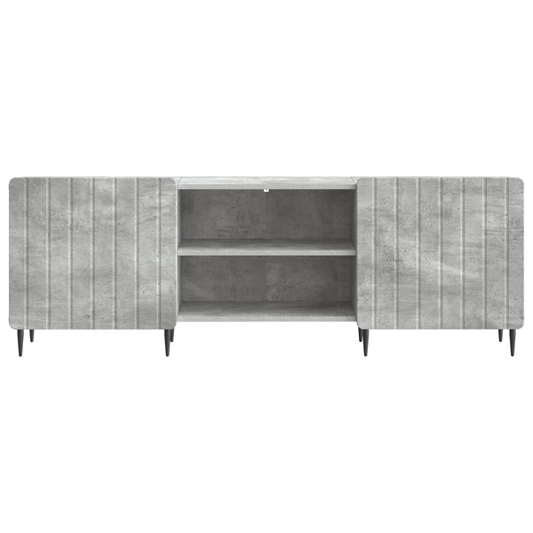 TV-kaappi Betoninharmaa 150 x 31 x 52 cm Tekninen puu