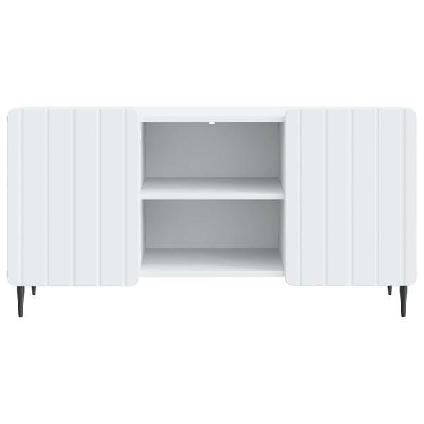 TV-kaappi valkoinen 102 x 34,5 x 52 cm Tekninen puu