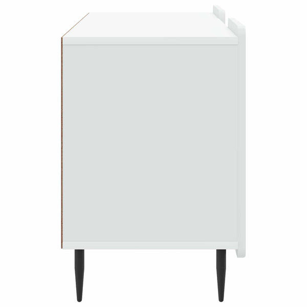 TV-kaappi valkoinen 102 x 34,5 x 52 cm Tekninen puu