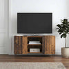 TV-kaappi 102 x 34,5 x 52 cm Vanha puu Tekninen puu