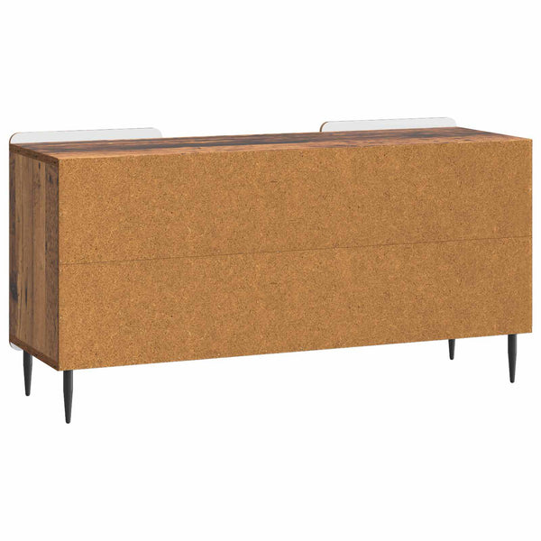 TV-kaappi 102 x 34,5 x 52 cm Vanha puu Tekninen puu