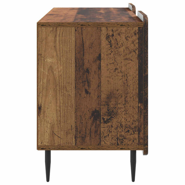 TV-kaappi 102 x 34,5 x 52 cm Vanha puu Tekninen puu