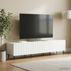 TV-kaappi valkoinen 147 x 34,5 x 32 cm Tekninen puu