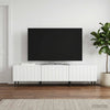 TV-kaappi valkoinen 147 x 34,5 x 32 cm Tekninen puu
