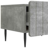 TV-kaappi Betoninharmaa 147 x 34,5 x 32 cm Tekninen puu