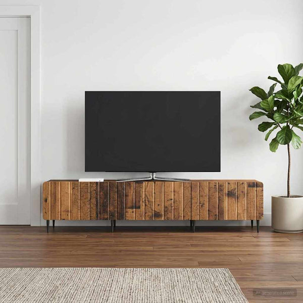 TV-kaappi Vanha puu 147 x 34,5 x 32 cm Tekninen puu