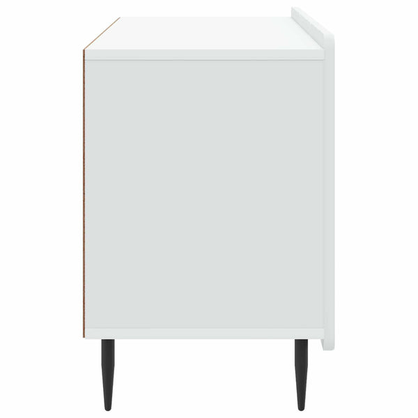 TV-kaappi valkoinen 99 x 34,5 x 52 cm Tekninen puu