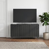 TV-kaappi 99 x 34,5 x 52 cm Musta Tekninen puu