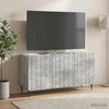 TV-kaappi 99 x 34,5 x 52 cm Betoninharmaa Tekninen puu