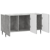 TV-kaappi 99 x 34,5 x 52 cm Betoninharmaa Tekninen puu