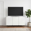 TV-kaappi 99 x 34,5 x 52 cm Korkeakiiltoinen valkoinen