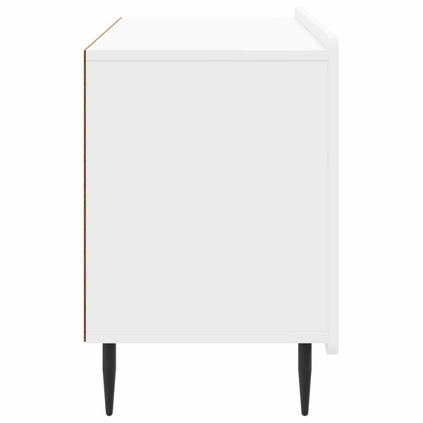 TV-kaappi 99 x 34,5 x 52 cm Korkeakiiltoinen valkoinen
