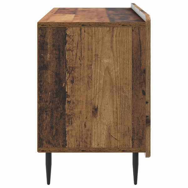 TV-kaappi 99 x 34,5 x 52 cm Vanha puu Tekninen puu