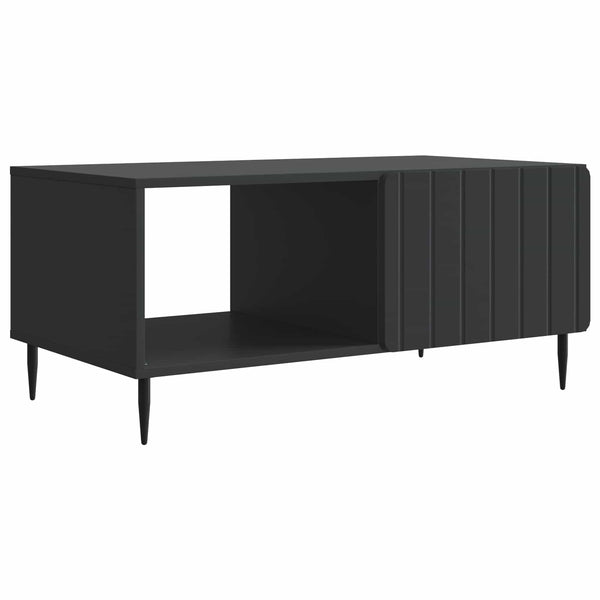 Sohvapöytä Musta 90 x 50 x 40 cm Tekninen puu