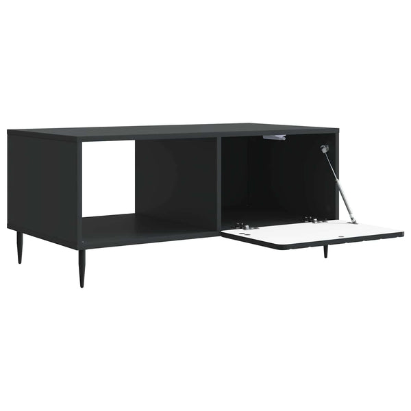 Sohvapöytä Musta 90 x 50 x 40 cm Tekninen puu