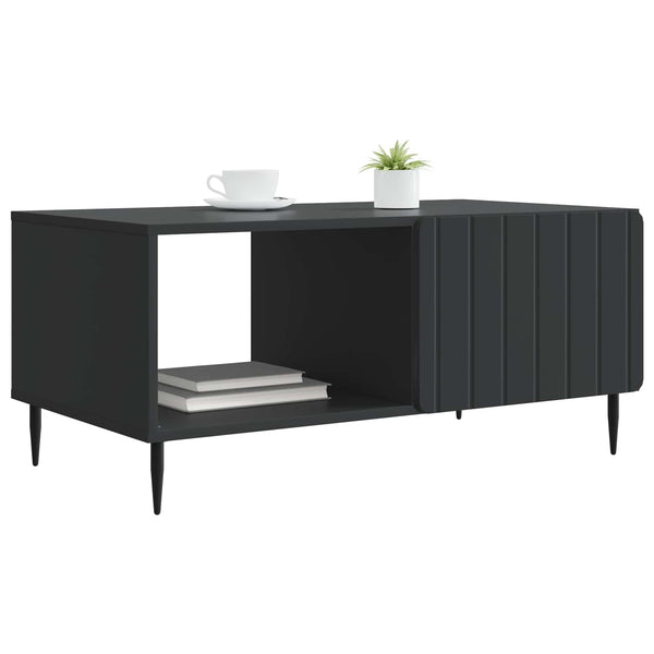 Sohvapöytä Musta 90 x 50 x 40 cm Tekninen puu