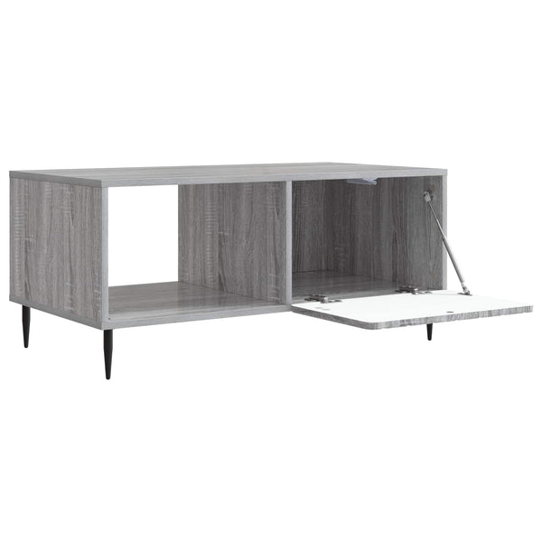 Sohvapöytä Harmaa Sonoma 90 x 50 x 40 cm Tekninen puu