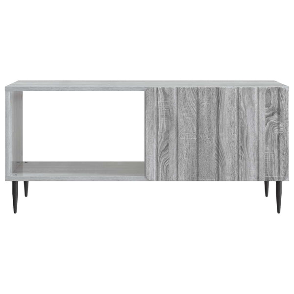 Sohvapöytä Harmaa Sonoma 90 x 50 x 40 cm Tekninen puu